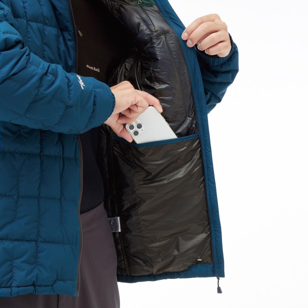 Amazon.co.jp: モンベル イグニスダウン パーカ Men's レッド